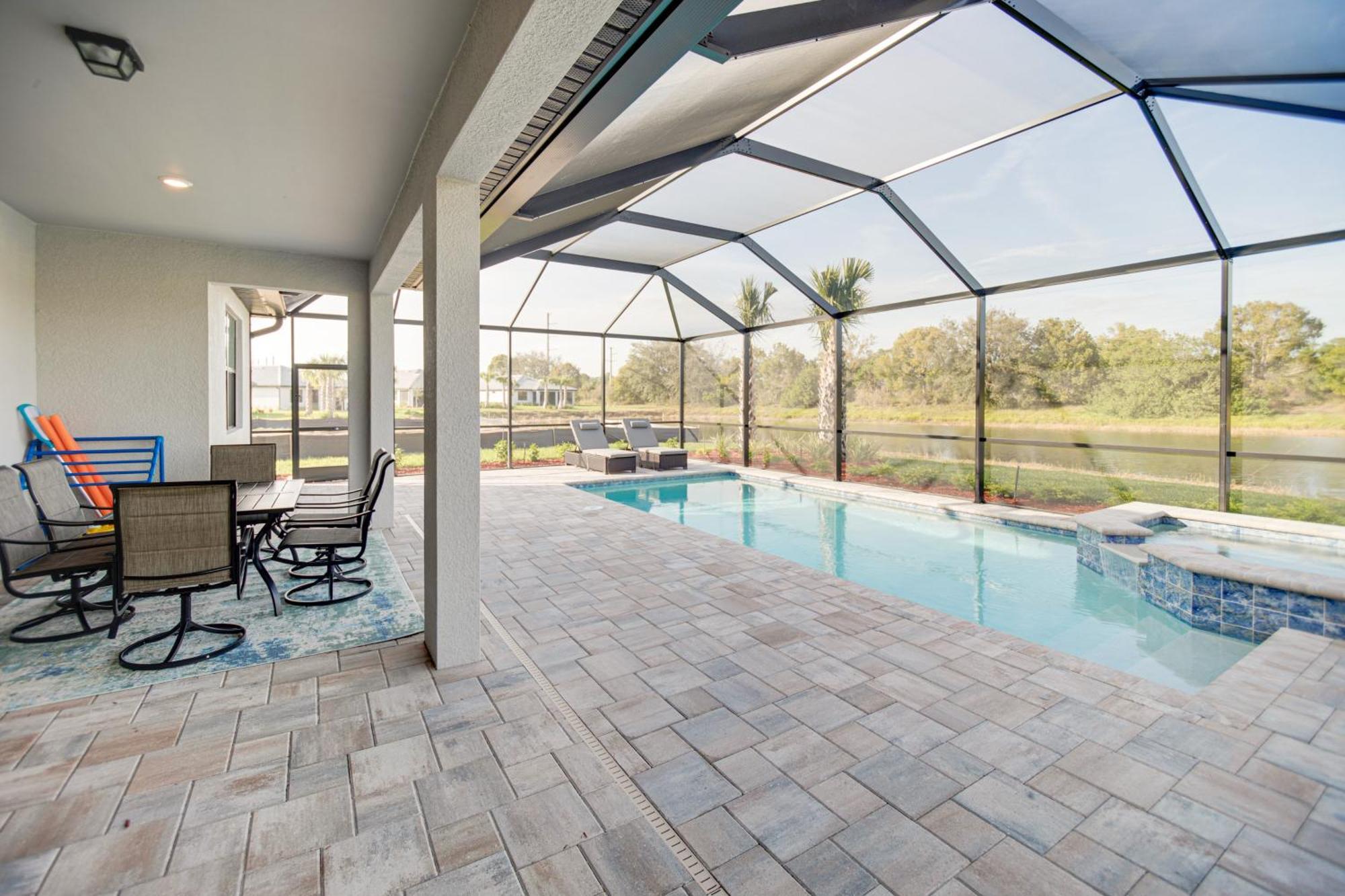 Alva Vacation Rental With Pool And Golf Course Access! Lehigh Acres Exterior photo